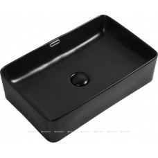 Раковина накладная Aquanet PERFECT-3-MB 550х350х140 мм черный матовый PERFECT-3-MB
