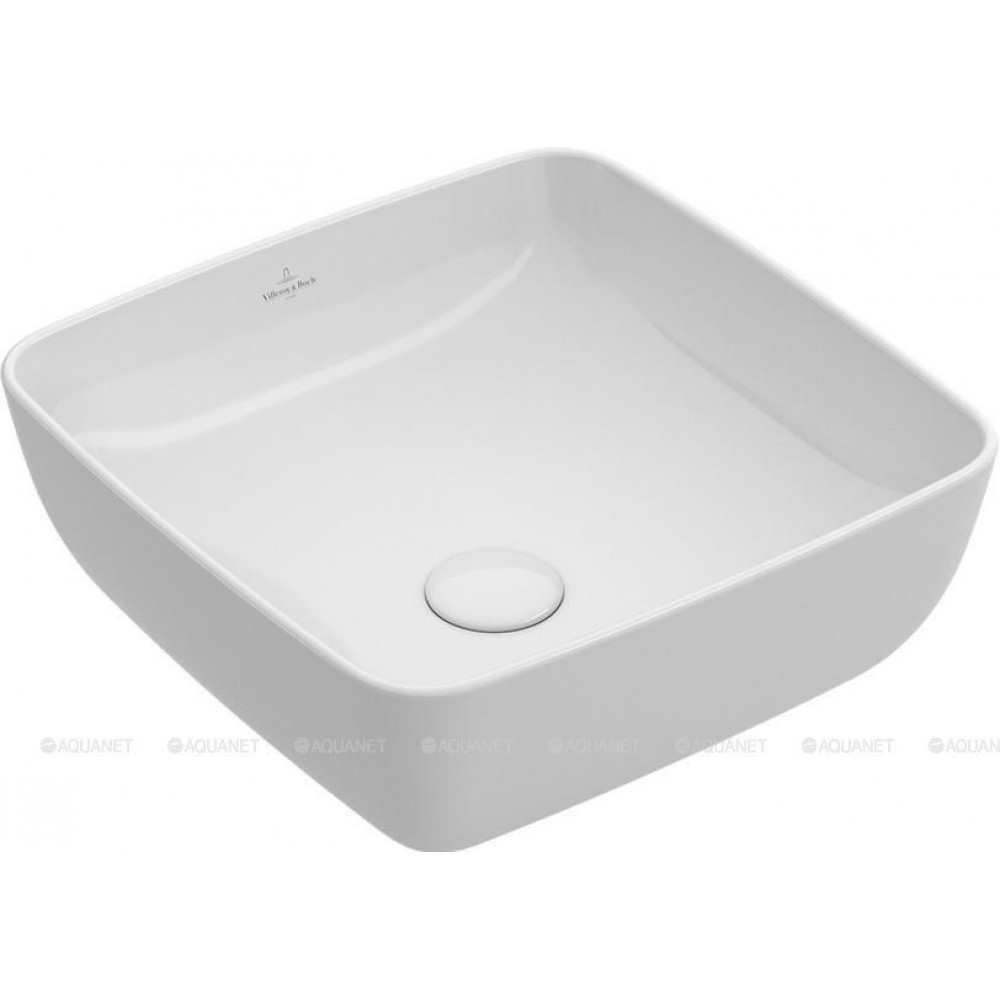 Раковина накладная Villeroy & Boch Artis 410x410x130 мм CeramicPlus 417841R1