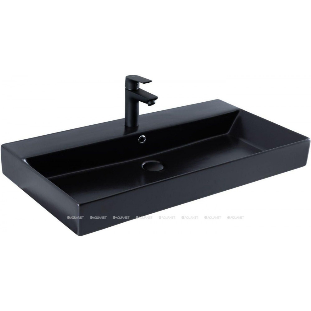 Раковина-столешница Sanovit Slim Synergy 85 см черный 17085-110