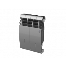 Радиатор биметаллический Royal Thermo BiLiner 350 Silver Satin 4 секции боковое подключение НС-1197128