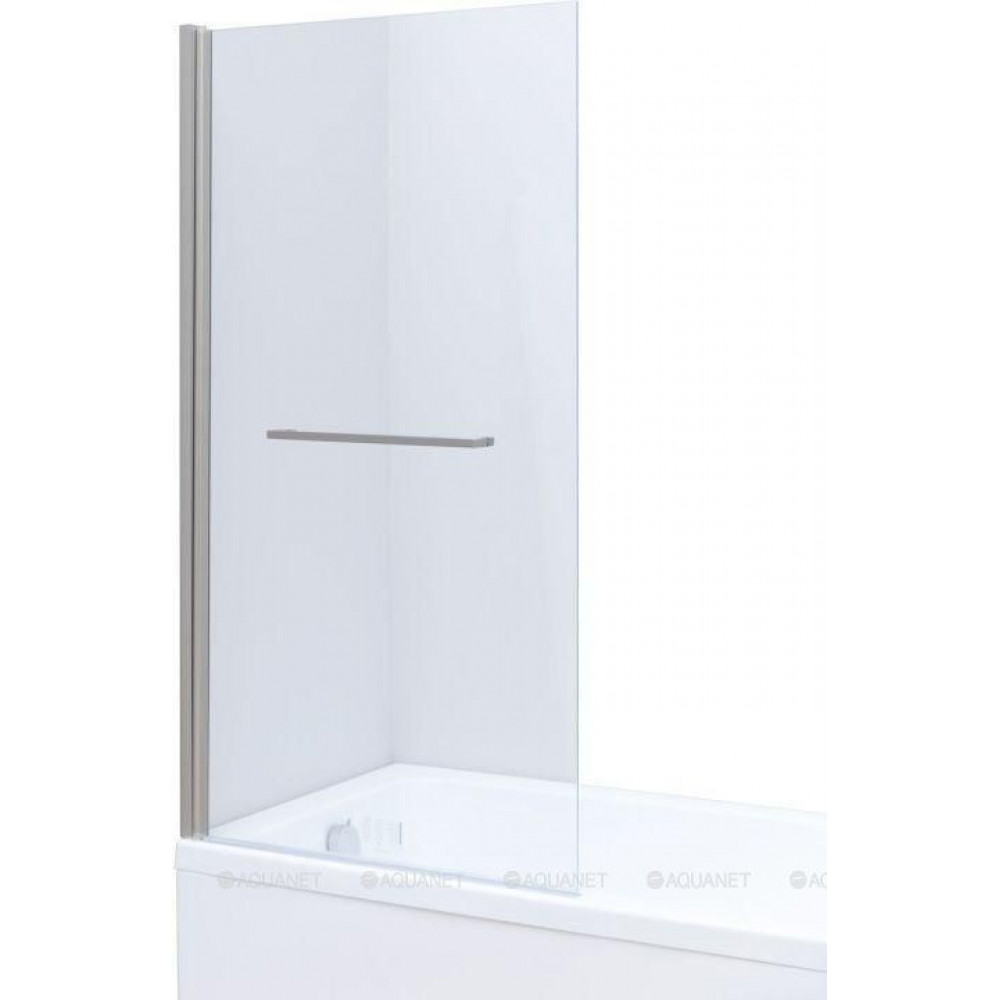 Шторка на борт ванны Allen Brau Priority 800x1500 мм стекло Optiwhite браш. ал. 3.31024.BA