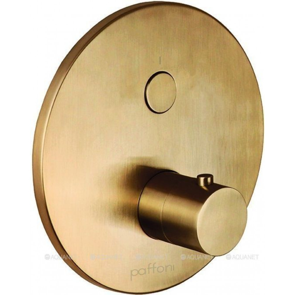 Внешняя часть смесителя Paffoni Compact 1 функция медовое золото CPM013HGSP