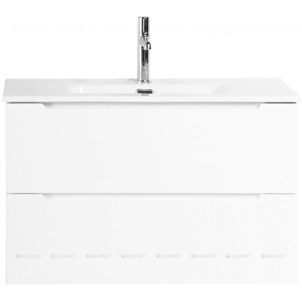 Тумба под раковину подвесная BelBagno Etna 800 мм Bianco Lucido ETNA39-800/390-2C-SO-BL-P