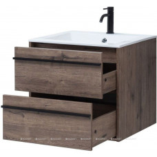 Тумба с раковиной Aquanet Lino 60 Дуб Веллингтон 00271944 Тумба с раковиной Aquanet Lino 60 Дуб Веллингтон 00271944