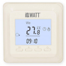 Терморегулятор программируемый IQWATT IQ THERMOSTAT P слоновая кость iqwatt402 Терморегулятор программируемый IQWATT IQ THERMOSTAT P слоновая кость iqwatt402