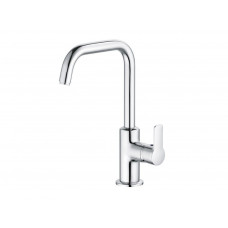 Смеситель для раковины Kludi Pure&Easy 205 мм со сливным гарнитуром 370230565 Смеситель для раковины Kludi Pure&Easy 205 мм со сливным гарнитуром 370230565