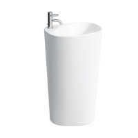 Раковина напольная Laufen Palomba 52.5x40x90 см 1 отверстие с сифоном 8.1180.3.000.104.1