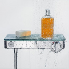 Термостат для душа Hansgrohe ShowerTablet Select с полкой 300 мм 13171000 Термостат для душа Hansgrohe ShowerTablet Select с полкой 300 мм 13171000