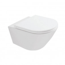 Унитаз подвесной Globo Forty3 57х36 см безободковый белый FOS05.BI