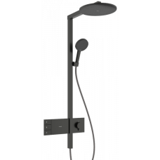 Душевая система Hansgrohe Raindance Alive S с термостатом Ø300 мм шлифованный черный хром 24595340