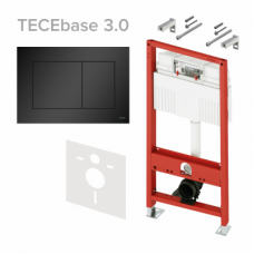 Инсталляция для унитаза TECE TECEbase 3.0 500х230х1320 мм клавиша TECEnow черный матовый N500414