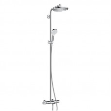 Душевая система для ванны с термостатом hansgrohe Crometta S 240 1jet 27320000