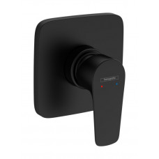 Смеситель для душа Hansgrohe Talis E однорычажный скрытый монтаж матовый черный 71764670