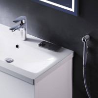 Смеситель для раковины AM.PM Gem с гигиеническим душем F90A03000