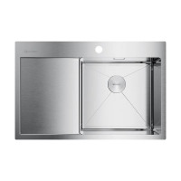 Кухонная мойка Omoikiri Akisame 78-R-IN 78x51 см нержавеющая сталь 4973061