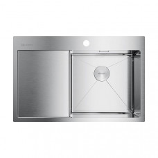Кухонная мойка Omoikiri Akisame 78-R-IN 78x51 см нержавеющая сталь 4973061