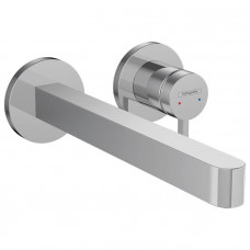 Смеситель для раковины Hansgrohe Finoris встраиваемый излив 22.8 см хром 76050000 Смеситель для раковины Hansgrohe Finoris встраиваемый излив 22.8 см хром 76050000