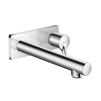 Смеситель для раковины hansgrohe Talis S настенный внешняя часть 225 мм 72111000