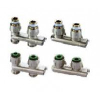 Перекрестный узел Meibes E1/50 угловой 1/2 НР х 3/4 HP F10077