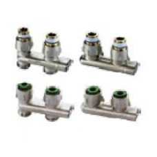 Перекрестный узел Meibes E1/50 угловой 1/2 НР х 3/4 HP F10077