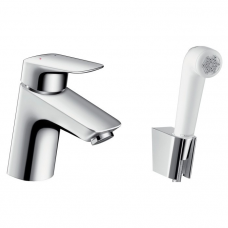 Смеситель для раковины Hansgrohe Logis с гигиеническим душем 71290000 Смеситель для раковины Hansgrohe Logis с гигиеническим душем 71290000