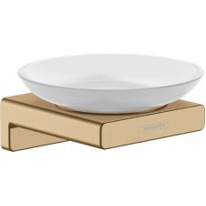 Мыльница hansgrohe AddStoris шлифованная бронза 41746140