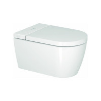 Унитаз-биде подвесной безободковый Duravit Starck f Plus HygieneGlaze белый 612000012002360/2510092096