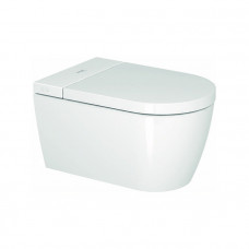 Унитаз-биде подвесной безободковый Duravit Starck f Plus HygieneGlaze белый 612000012002360/2510092096