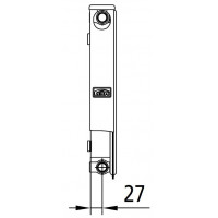 Радиатор стальной Kermi therm-x2 Profil-K тип 11 500x600 мм боковое подключение FK0110500601N2Y RAL 9016