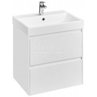 Тумба под умывальник подвесная Roca Ona 585x450x565 мм 2 ящика Белый матовый A857613509
