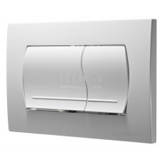 Панель смыва Roca Active 52B 2 режима 255х170х32 мм белый 8901150B0 Панель смыва Roca Active 52B 2 режима 255х170х32 мм белый 8901150B0