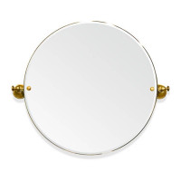 Зеркало круглое Tiffany World Harmony 023 69х60 см вращающееся золото TWHA023oro