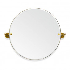 Зеркало круглое Tiffany World Harmony 023 69х60 см вращающееся золото TWHA023oro