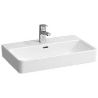 Раковина подвесная Laufen Pro S 55x38 см 1 отверстие с переливом белая 8.1895.8.000.104.1