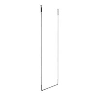 Полотенцедержатель потолочный Gessi Goccia 60 см h=160 см Brushed chrome 38143#147