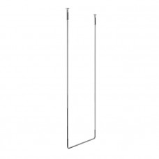 Полотенцедержатель потолочный Gessi Goccia 60 см h=160 см Brushed chrome 38143#147