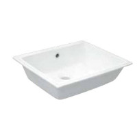 Раковина Kerasan Slim 50 см без отверстия белый 022901