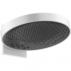 Верхний душ hansgrohe Rainfinity 360 3jet с настенным креплением матовый белый 26234700