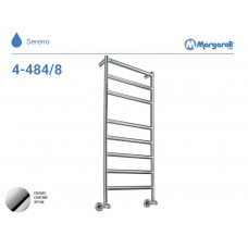 Полотенцесушитель водяной Margaroli 484/8 Chrome 44844708CRN Полотенцесушитель водяной Margaroli 484/8 Chrome 44844708CRN