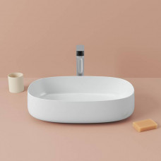 Раковина накладная Artceram Cognac 55x35 см Saniglaze белый глянцевый COL003 01 34 Раковина накладная Artceram Cognac 55x35 см Saniglaze белый глянцевый COL003 01 34