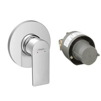 Смеситель для душа hansgrohe Rebris E комплект внешняя и скрытая часть 72658000