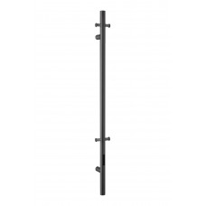 Полотенцесушитель электрический Boheme Uno 12,2x150 см скрытое подключение shine gun metal 726-SGM Полотенцесушитель электрический Boheme Uno 12,2x150 см скрытое подключение shine gun metal 726-SGM