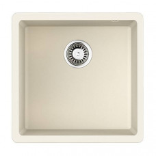 Кухонная мойка Omoikiri Bosen 44-U-WH Tetogranit 44x44 см белый 4993598