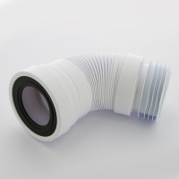 Труба фановая McAlpine гофрированная L=230-440 мм с манжетой 97-107/110 мм 508977