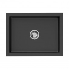 Кухонная мойка Omoikiri Mikura 61-BL Natceramic 61x46 см черная 4997069 Кухонная мойка Omoikiri Mikura 61-BL Natceramic 61x46 см черная 4997069