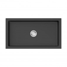 Кухонная мойка Omoikiri Mikura 76-BL Natceramic 76x46 см черная 4997075 Кухонная мойка Omoikiri Mikura 76-BL Natceramic 76x46 см черная 4997075