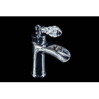 Смеситель для раковины Boheme Vogue Crystal однорычажный хром глянцевый 221-CRST