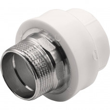 Муфта комбинированная THERMOLIGHT PP-R НР 40х1 1/4 под ключ белая НС-1620513 Муфта комбинированная THERMOLIGHT PP-R НР 40х1 1/4 под ключ белая НС-1620513