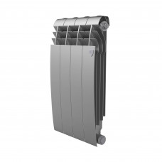 Радиатор биметаллический Royal Thermo BILINER 500 4 секции боковое подключение Серебристый НС-1682277