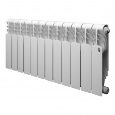 Радиатор биметаллический Royal Thermo Revolution B 350 12 секций боковое подключение 1682413